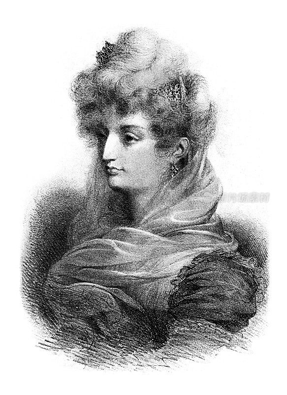 Marie-Thérèse法国夏洛特(1778年12月19日- 1851年10月19日)，皇家夫人，路易十六和玛丽・安托瓦内特的长子